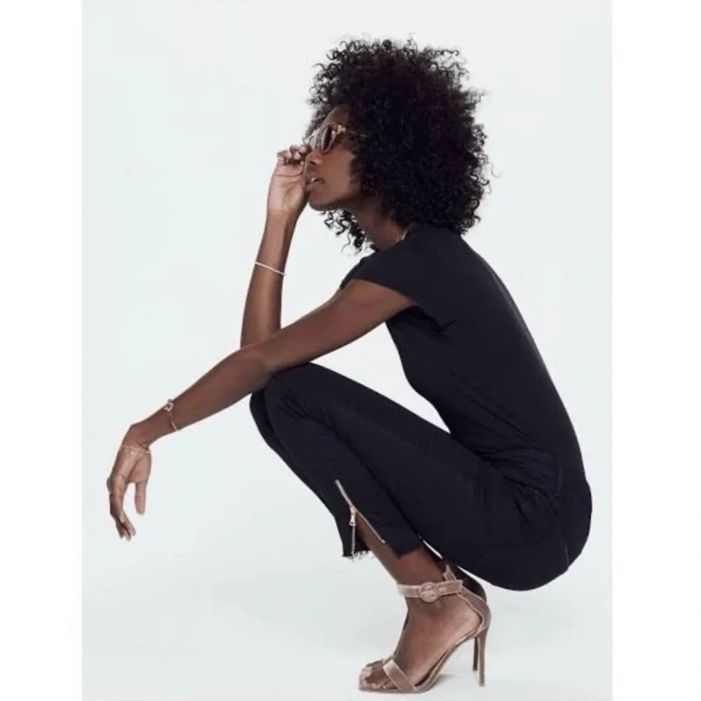 Mother Denim The Stunner Double Zip‎ Ankle Step Gray Not Guilty - Picture 3 of 10